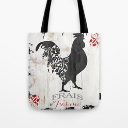 French Farms Rooster Tote Bag