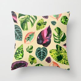 PEOPLE'S PLANTS Throw Pillow