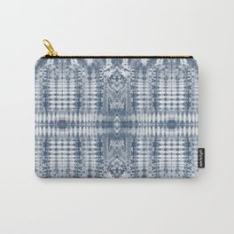 Washed denim tie dye pattern Carry-All Pouch