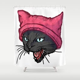 Pussy Hat Shower Curtains For Any Bathroom Decor Society6