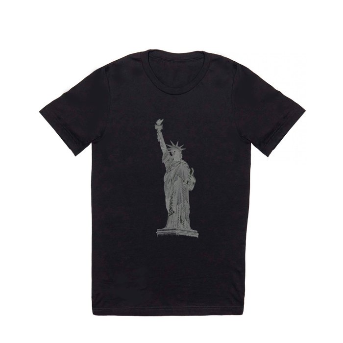 Statue of Liberty Zentangle T Shirt