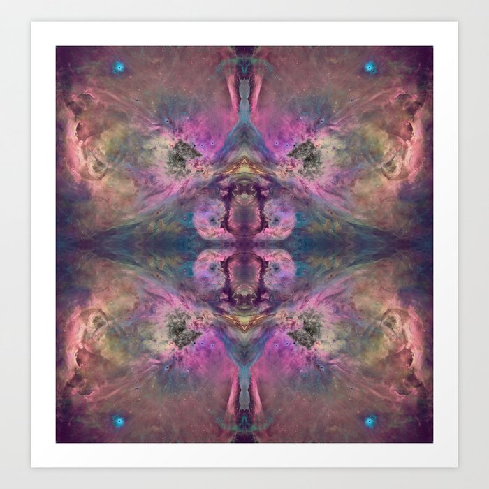 Abstract Blossom Art Print