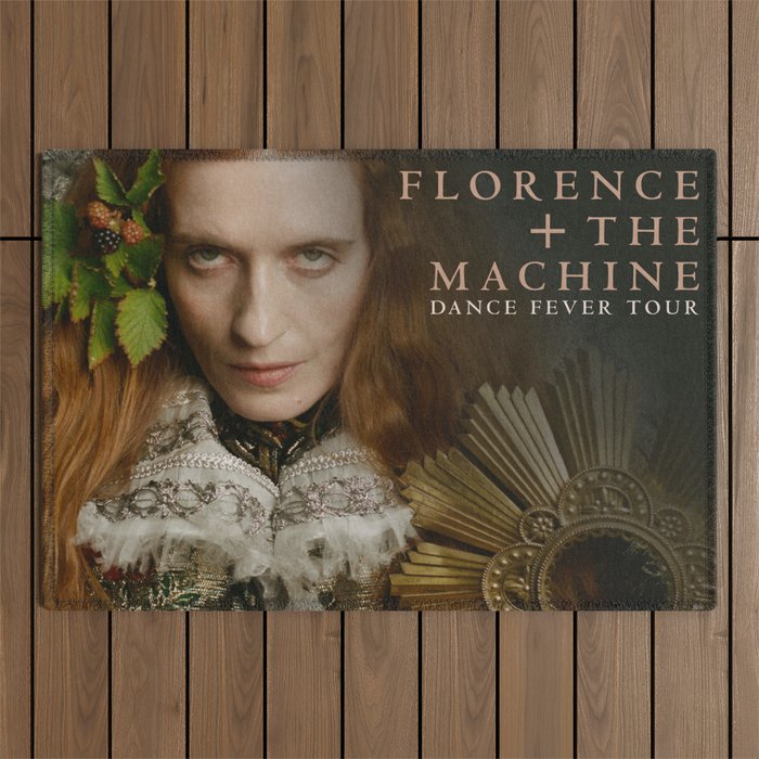 florence the machine dance fever tour 2022 Outdoor Rug