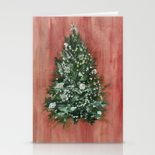 Festivus Tree Stationery Cards By Giginana Society6
