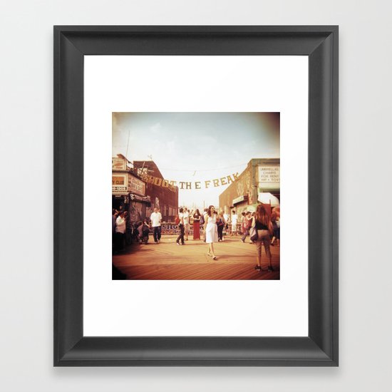 Coney Island #1 Framed Art Print
