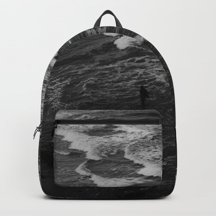 Lonely Fisherman Backpack