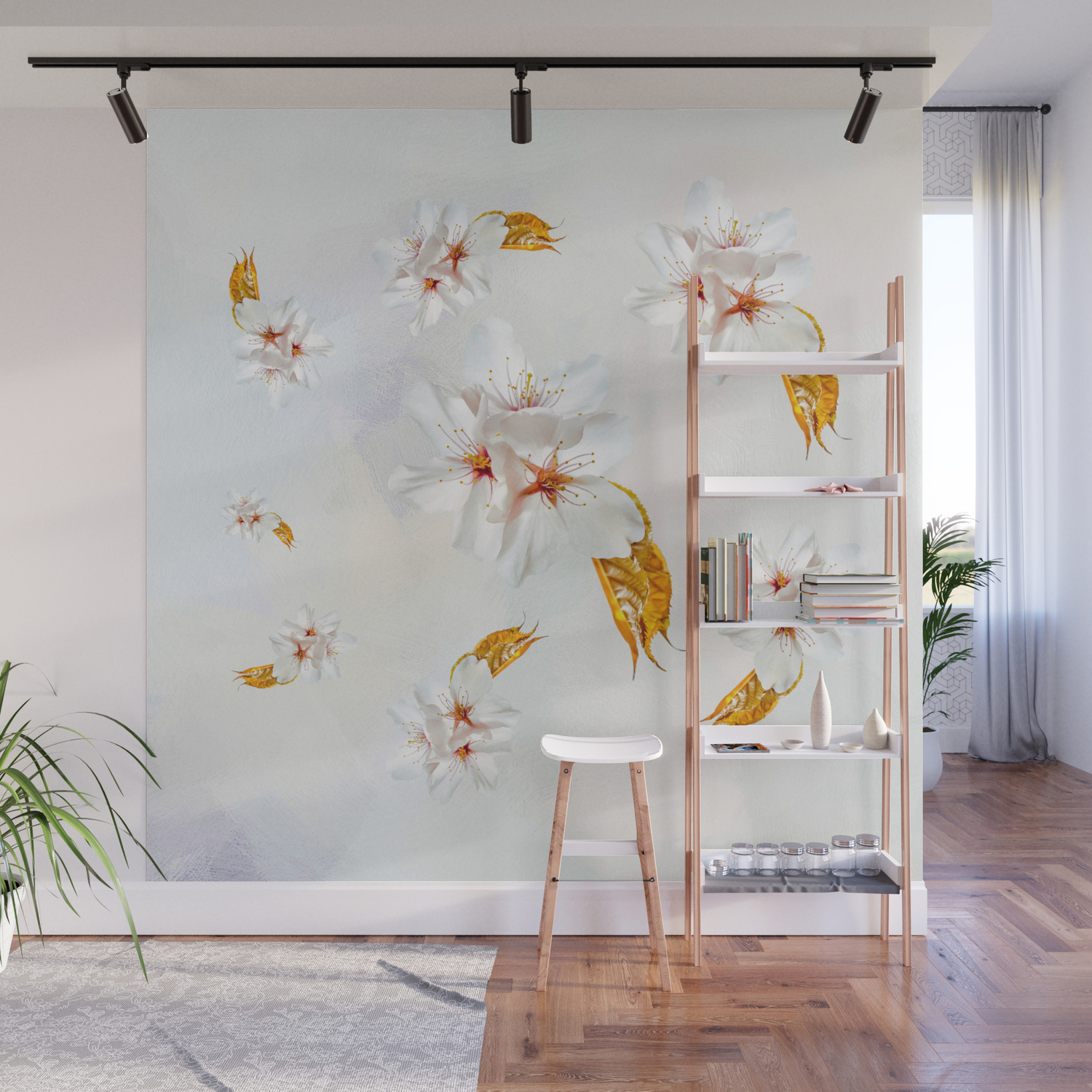 Sakura Wall Mural - Wallpaper Collection