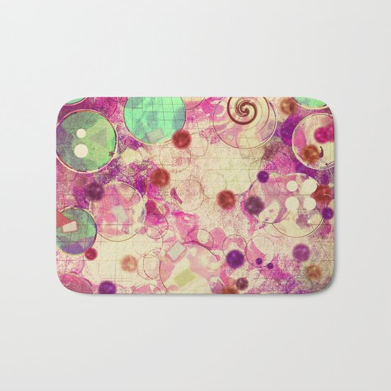 Bubblegum Bath Mat