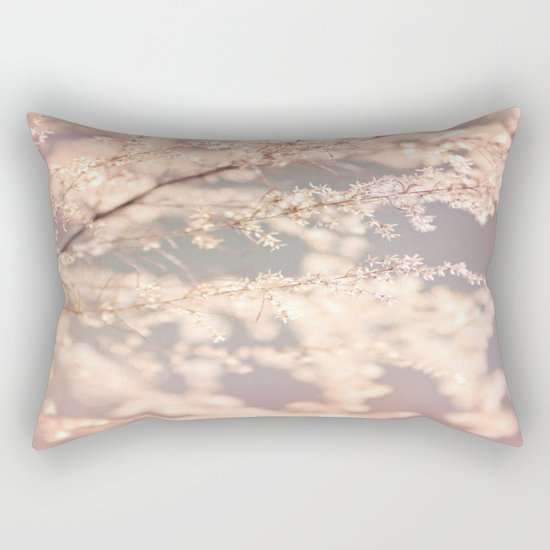 Delicate Flowers Rectangular Pillow