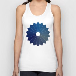 Scale of Blue Unisex Tank Top