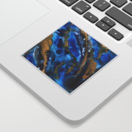 Abstract Geode 2 Sticker