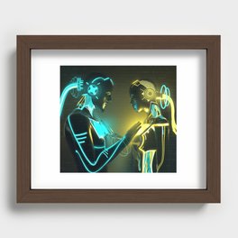 TOUCH Recessed Framed Print