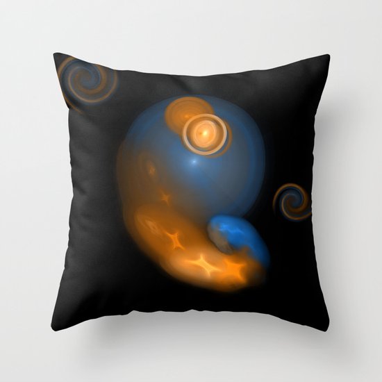 The Last Comet Throw Pillow