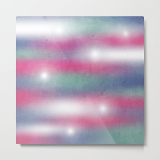 PASTEL LIGHTS Metal Print