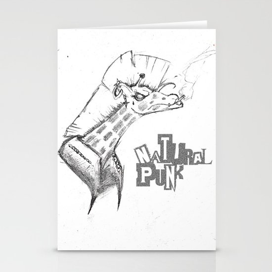 Natural Punk Stationery Cards