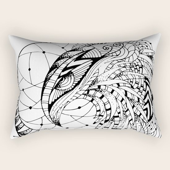 Falcon Rectangular Pillow