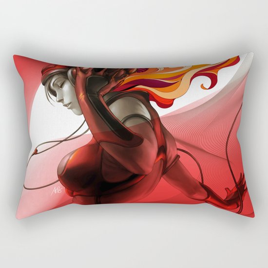 Pepper Groove Rectangular Pillow