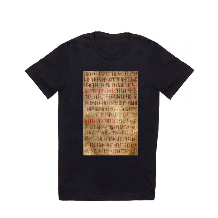 Codex Runicus ( Rune Manuscript ) T Shirt