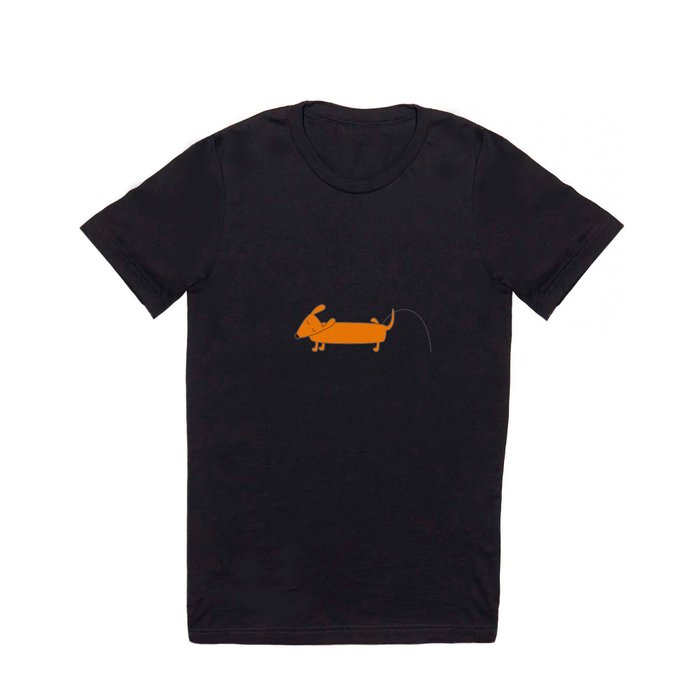 Cute pissing dachshund T Shirt