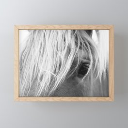 Horse Face Framed Mini Art Print
