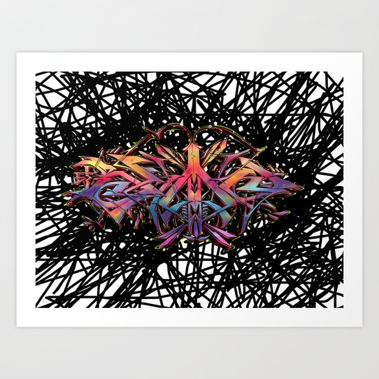 BurstOfLaughter Art Print