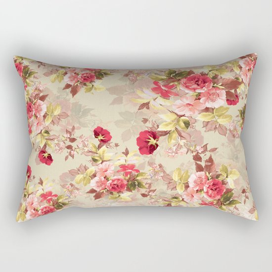RED ROSE Rectangular Pillow