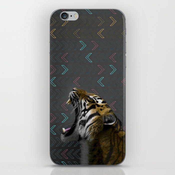 Screaming Tiger iPhone Skin