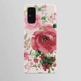 Watercolor Flowers Android Case