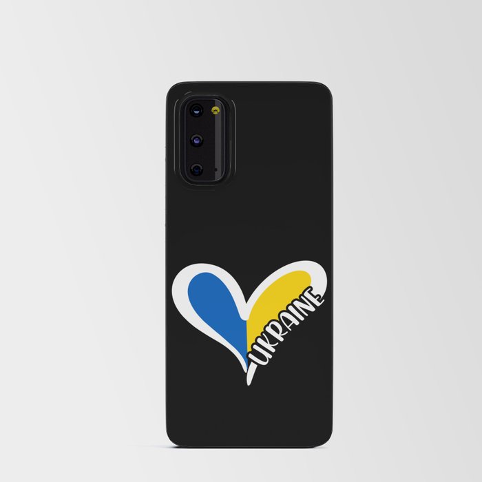 Love Ukraine Heart Android Card Case