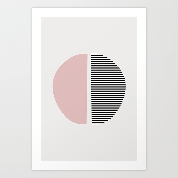 Minimalist Abstract Art Print By Dreamprintdesigns Society6