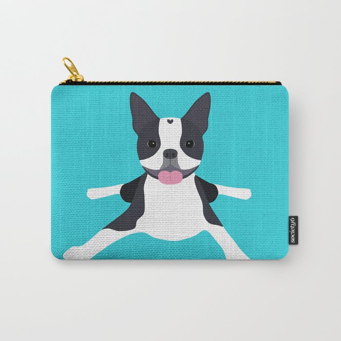 boston terrier Carry-All Pouch
