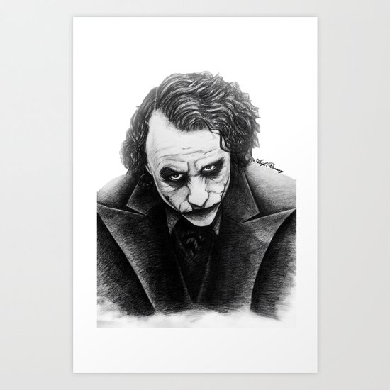 Joker Art Print