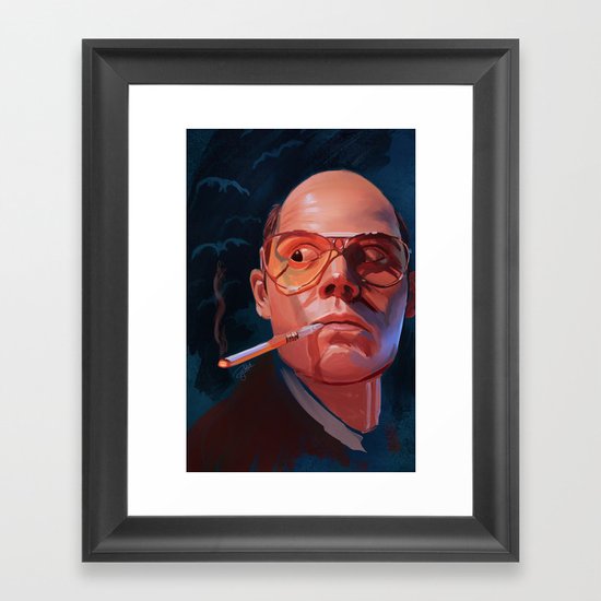 Fear & Loathing Framed Art Print