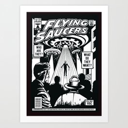 UFO Art Print