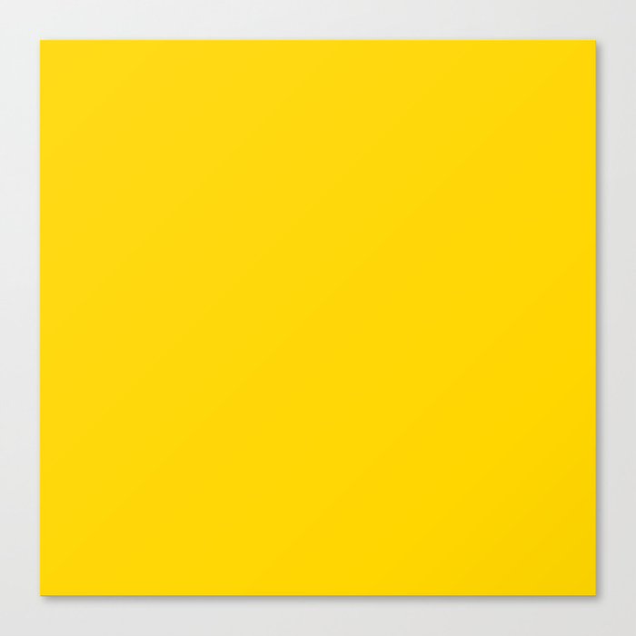 Yellow Gold Canvas Print