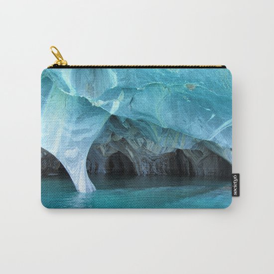 Marble blue 3 Carry-All Pouch