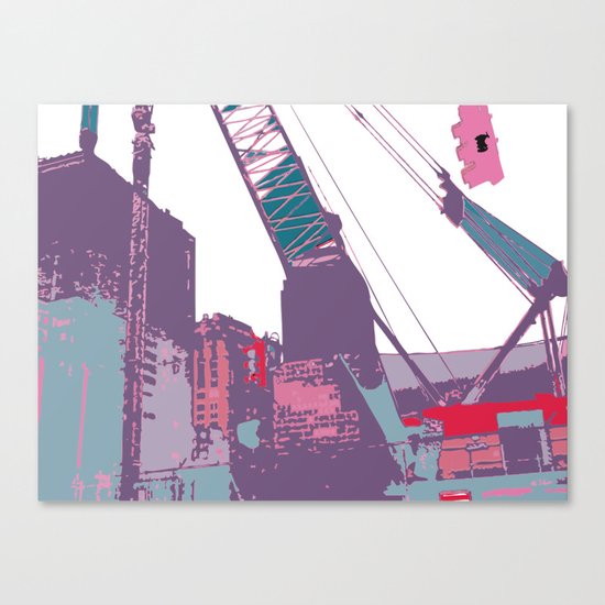 NY#3 (Lost Time) Canvas Print
