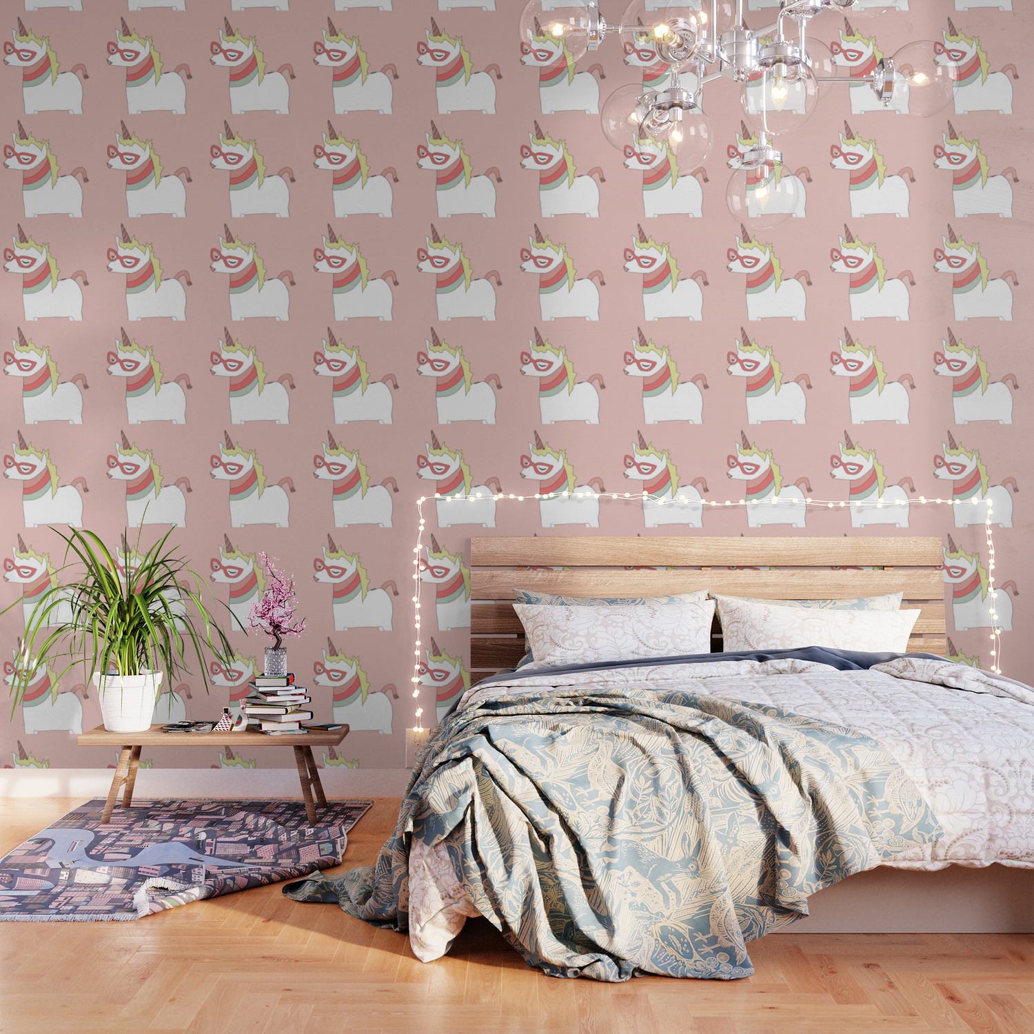 Unicornio Wallpaper By Robertita Society6