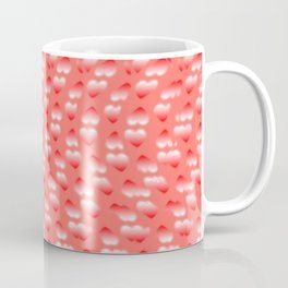Hearts pattern and stereogram - See the hidden 3D image! Coffee Mug