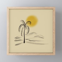 Sunshine Daydream  Framed Mini Art Print