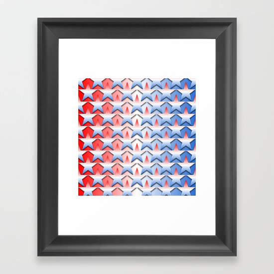America Framed Art Print