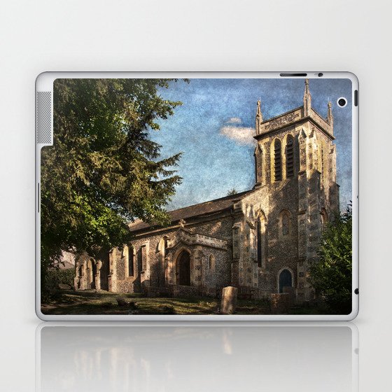 St Nicholas Church Sulham Laptop & iPad Skin
