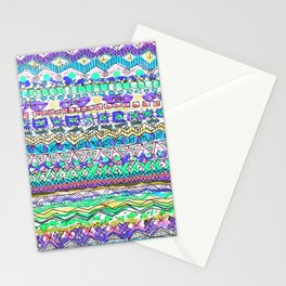 Sea Shore Stripe Stationery Cards