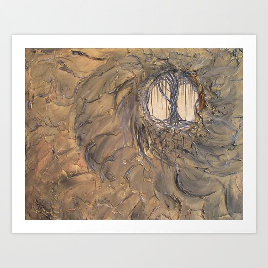 Amber Waves Art Print