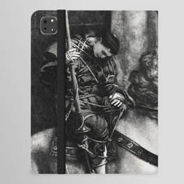 The dead rider - Edward Robert Hughes  iPad Folio Case