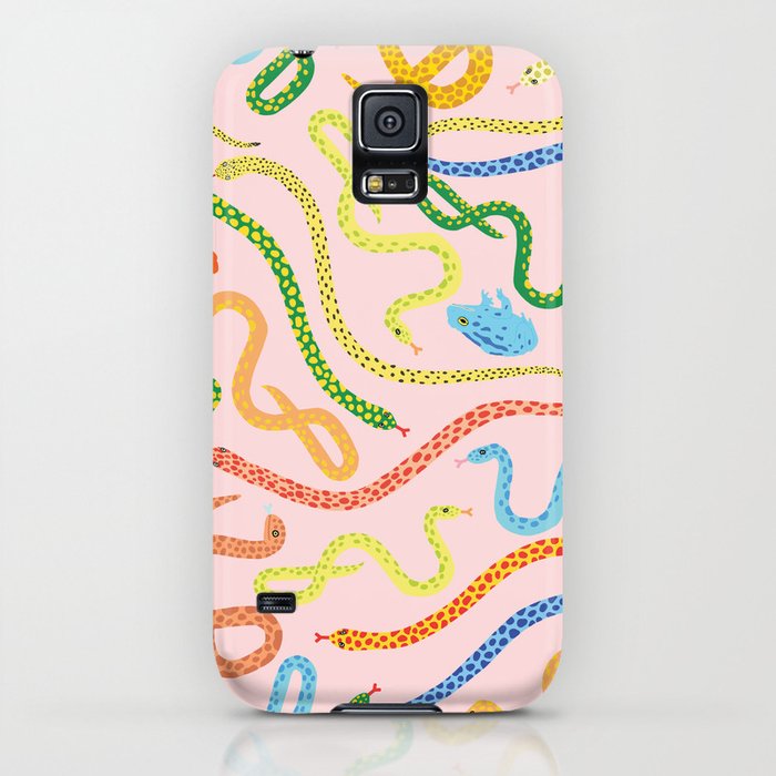 snakes and frogs iphone case