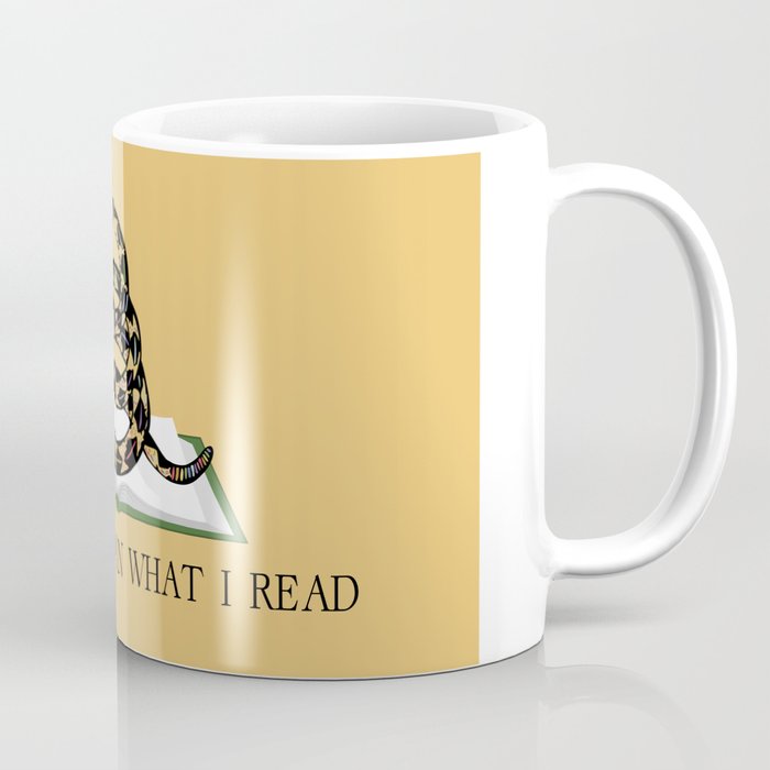 Don't Tread On What I Read Coffee Mug