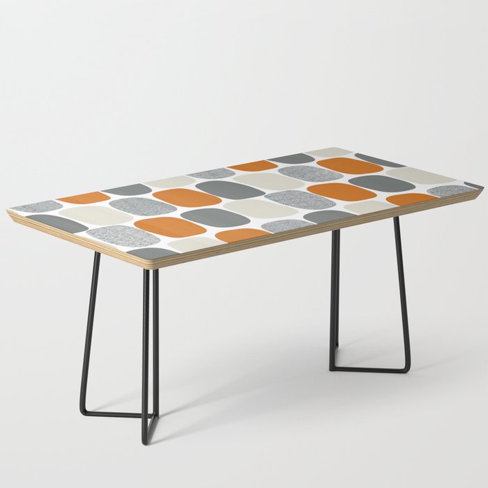 Wonky Ovals in Orange Coffee Table