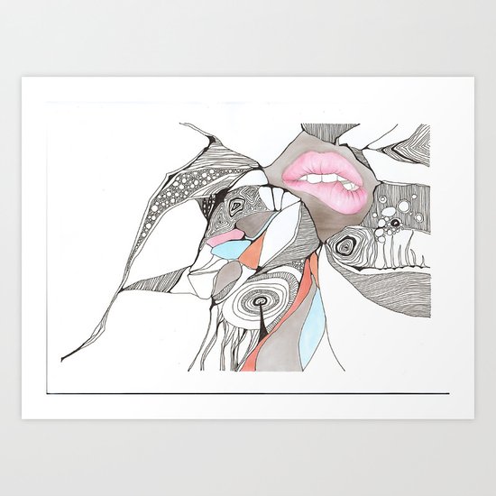 Oops! Art Print