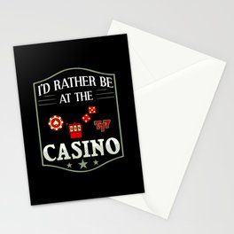 Casino Slot Machine Game Chips Card Player Stationery Card